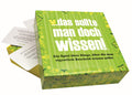 ... das sollte man doch wissen!