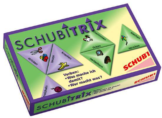 Schubitrix Verben: Was mache ich damit? Wer macht was?