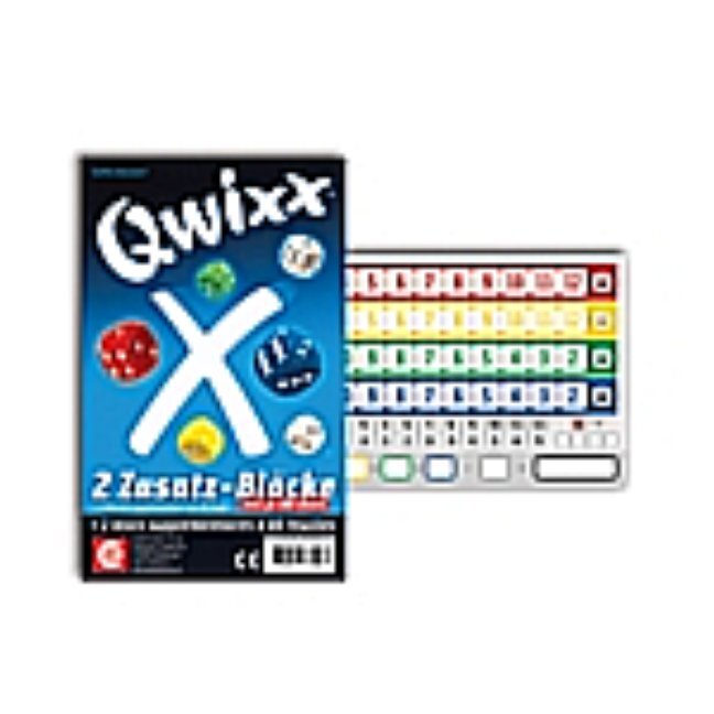 Qwixx - 2 Zusatz-Blöcke