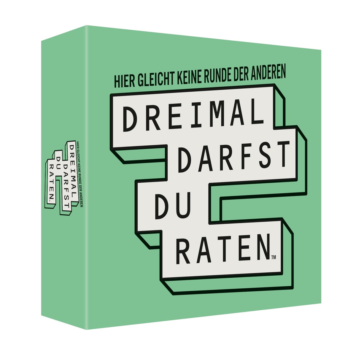 Dreimal darfst Du raten