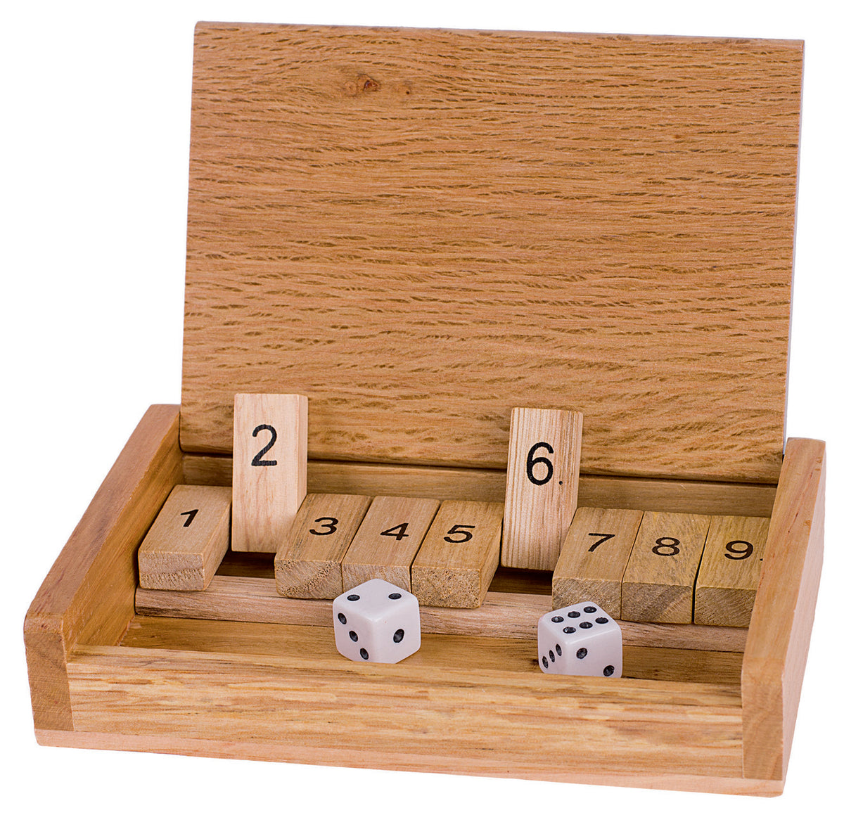 Reise-Würfelspiel Shut the box