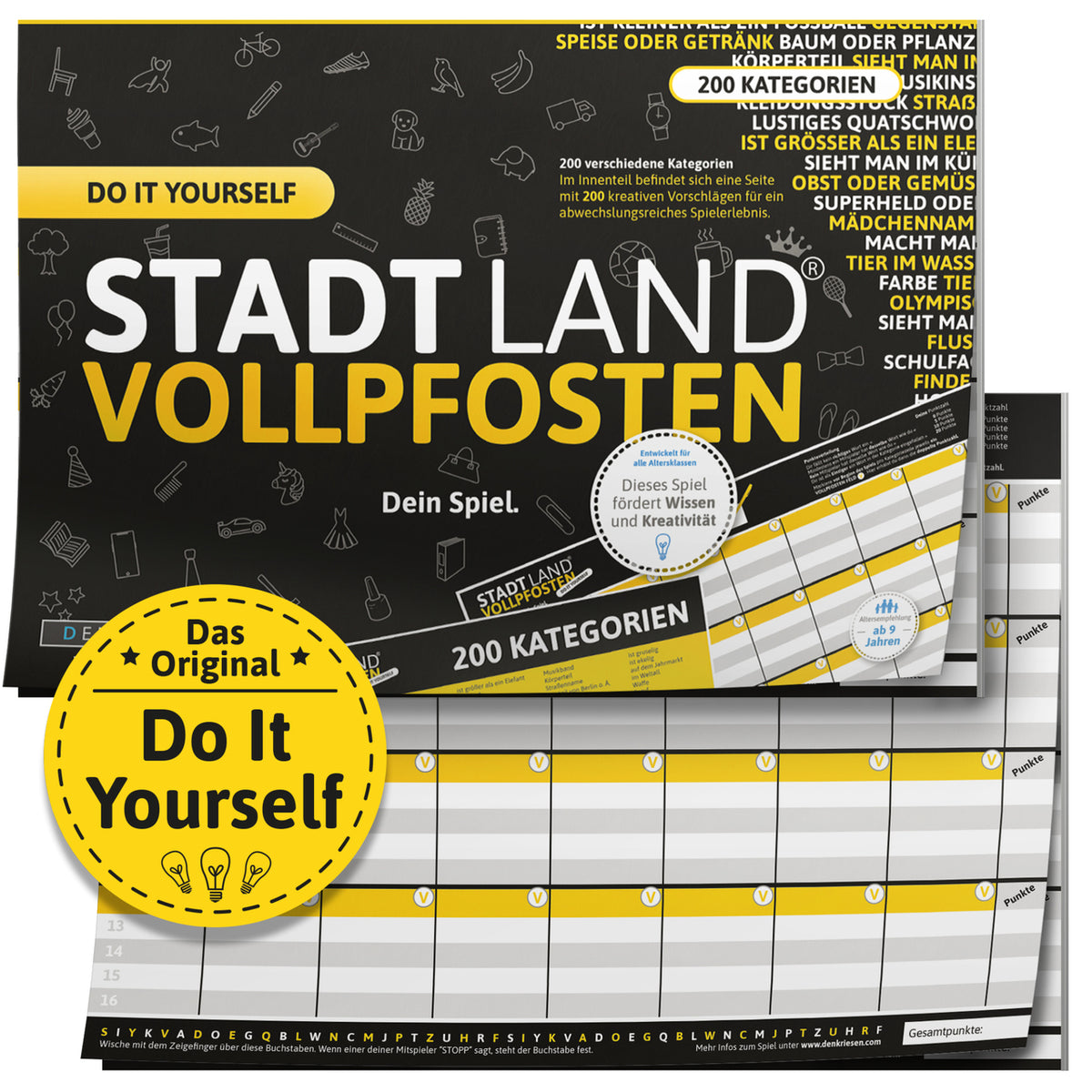 STADT LAND VOLLPFOSTEN® - DO IT YOURSELF-EDITION