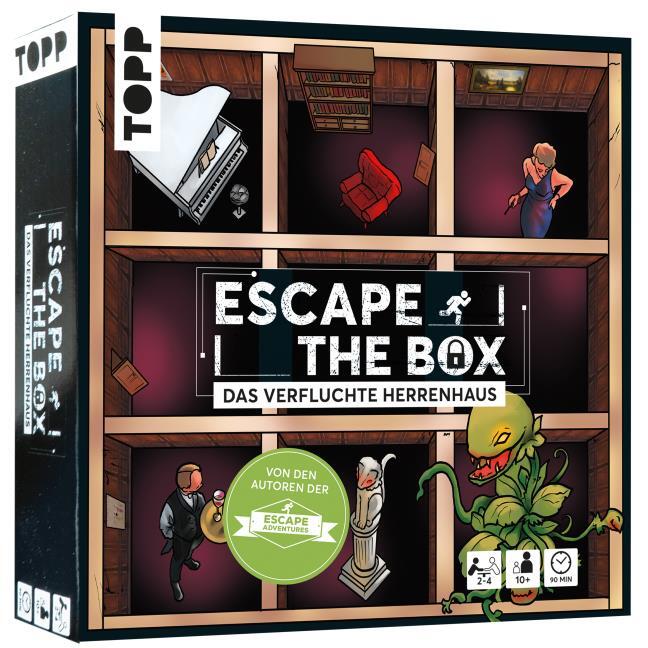 Escape The Box - Das verfluchte Herrenhaus: Das ultimative Escape-Room-Erlebnis als Gesellschaftsspiel!