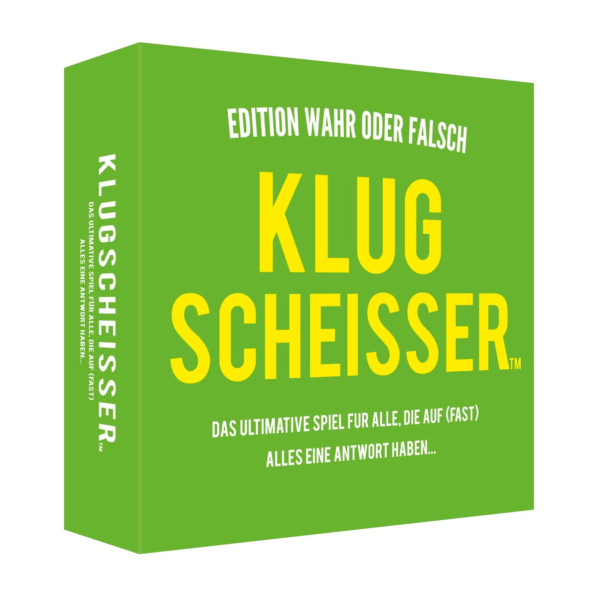 Klugscheisser - Wahr oder Falsch
