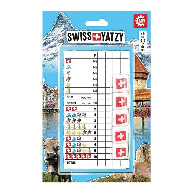 Swiss Yatzy Blister