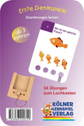 Lochkasten. Erste Denkspiele 3+