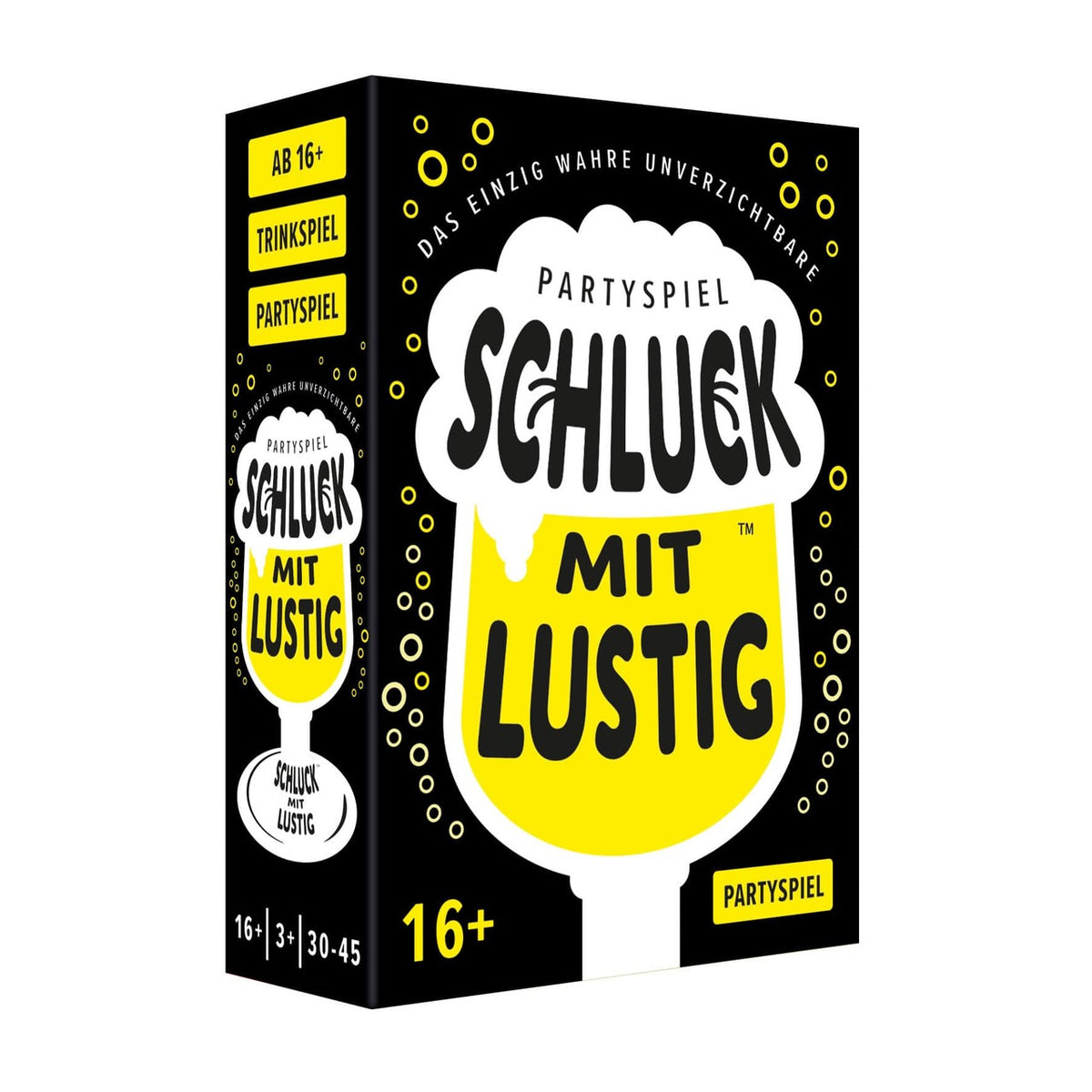 Schluck mit lustig