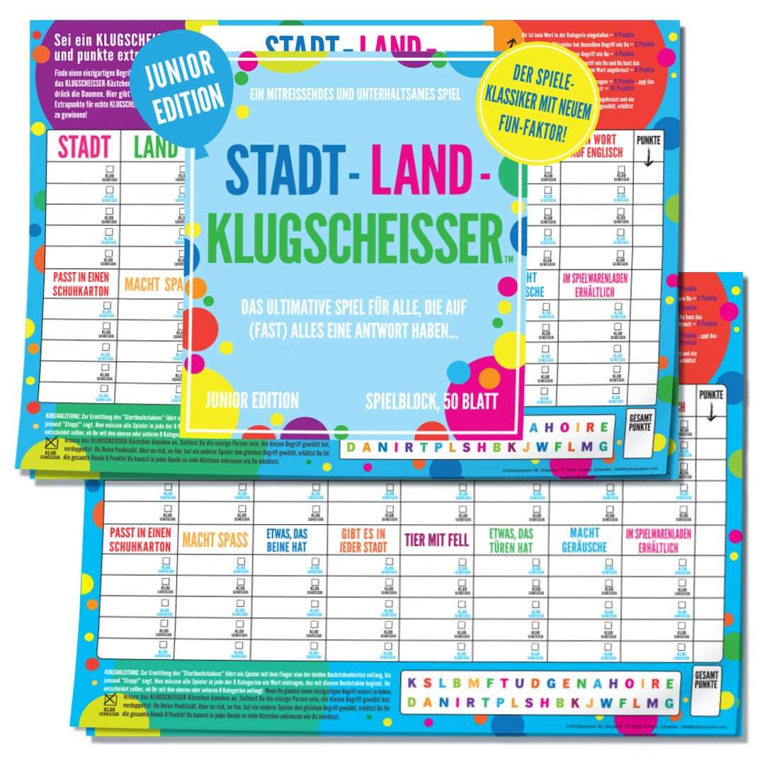 Stadt-Land-Klugscheisser - Junior Edition