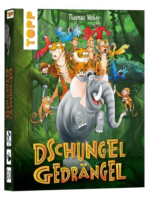 Dschungelgedrängel - Das Kartenspiel für tierischen Tumult