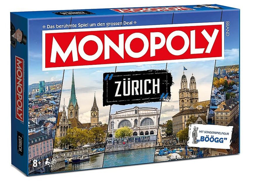 Monopoly Zürich (mit Sondertoken)