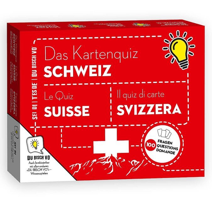 Kartenquiz - DU BISCH VOR® Schwiiz