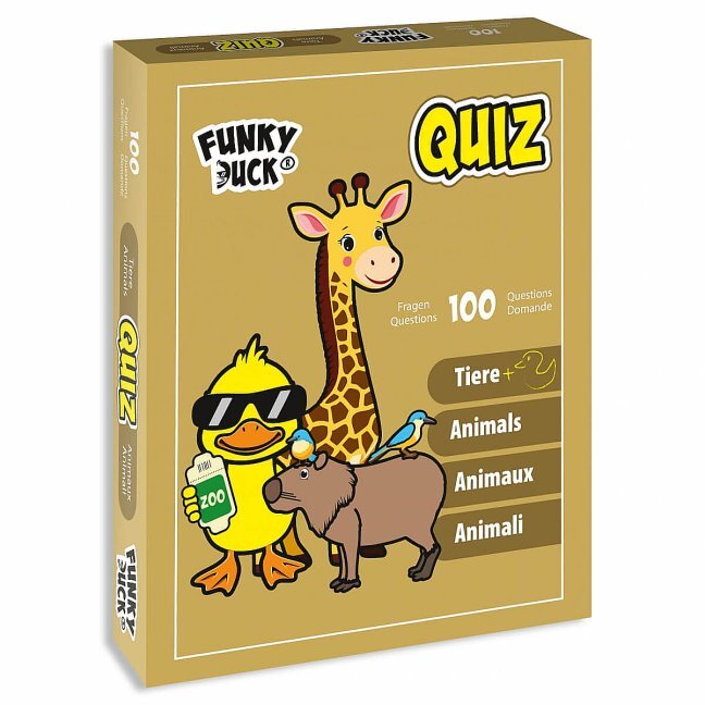 Funky Duck - Das Kartenquiz Tiere