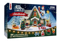 TOPP Bricks Adventskalender - 24 weihnachtliche Sets aus Mini-Klemmbausteinen