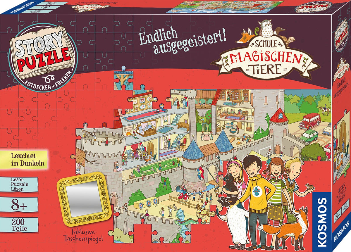 Story-Puzzle Die Schule der magischen Tiere Endlich ausgegeistert!