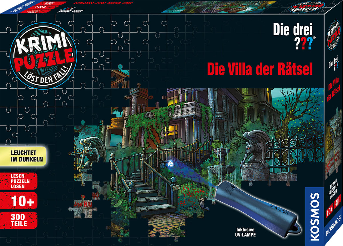 Krimipuzzle Die drei ??? Die Villa der Rätsel