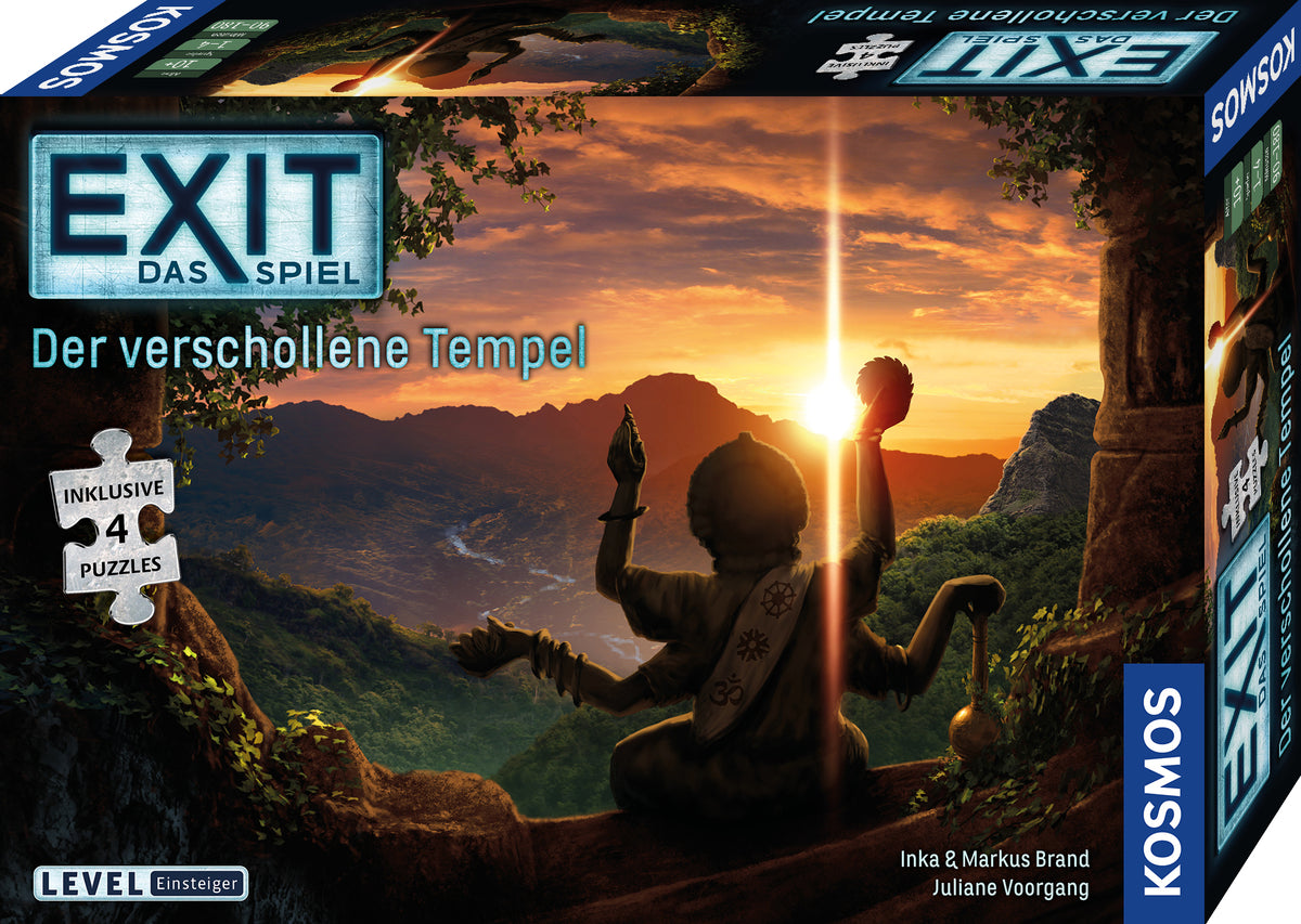 EXIT® Spiel+Puzzle Der verschollene Tempel (E)