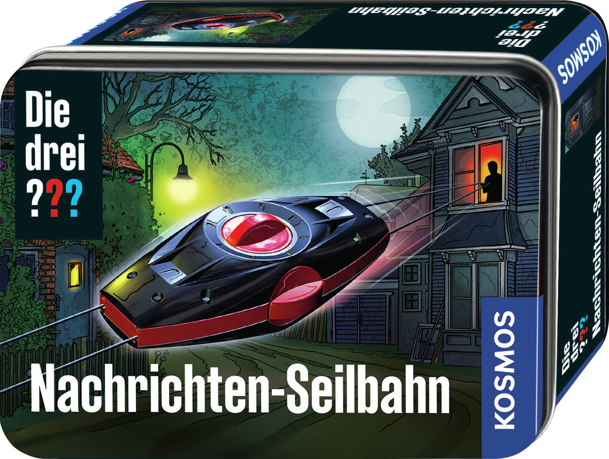 Die drei ??? Nachrichten-Seilbahn (gr. Dose)