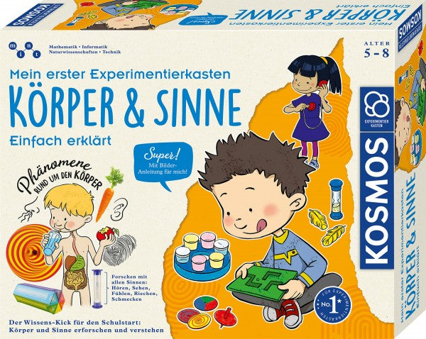 Mein erster Experimentierkasten Körper & Sinne
