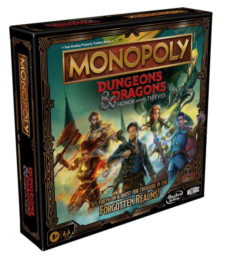 MONOPOLY DUNGEONS AND DRAGONS MOVIE