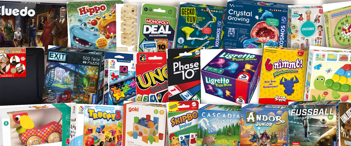 Spiele, Puzzles und Spielsachen bei Spielfunke